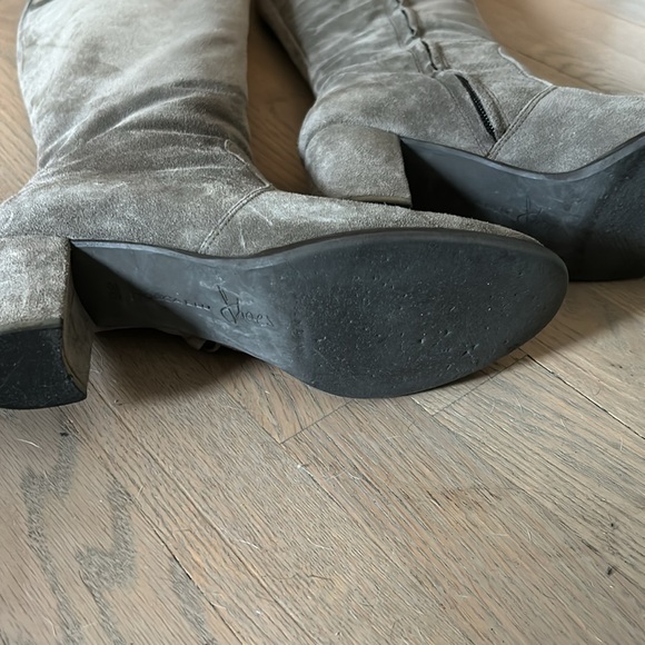 Tosca bleu boots gray suede - Picture 4 of 6
